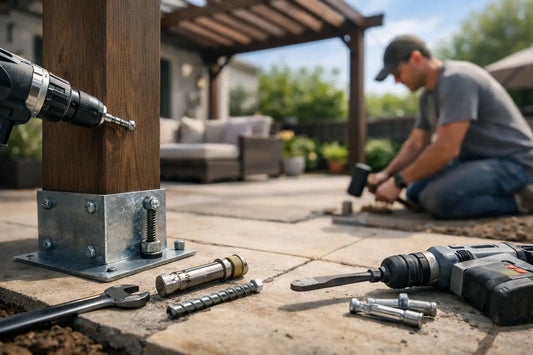 Guide to Pergola Anchoring Methods for Patios