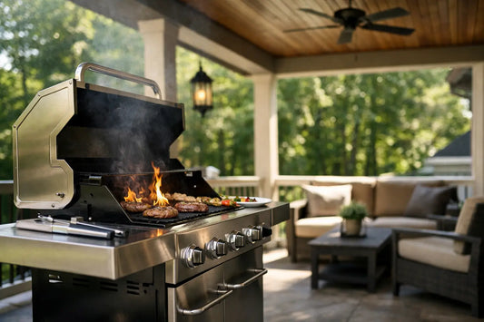 Are Outdoor Grills Safe for Covered Patios?