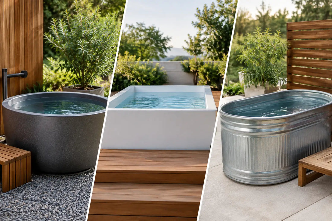 Plunge Tub Comparison for a Refined Backyard