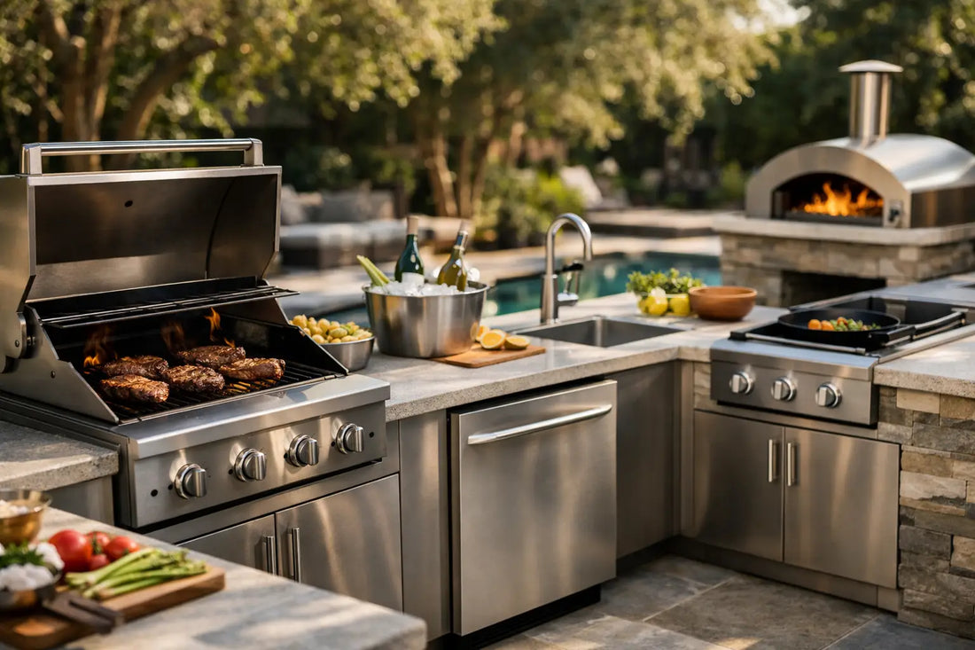 How to Choose Outdoor Kitchen Appliances