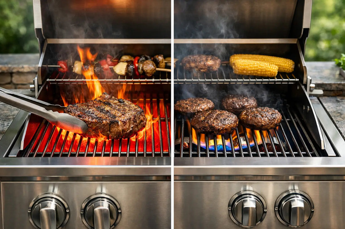 Built In Grill Infrared vs Standard Burners