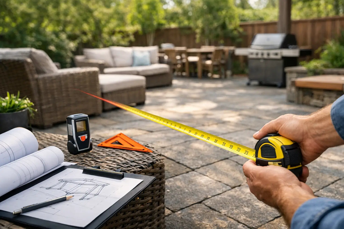 How to Measure Patio for Pergola Installation