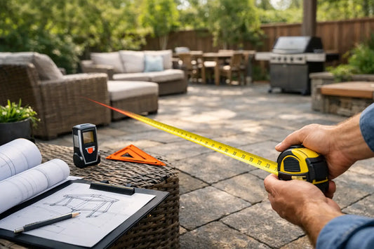 How to Measure Patio for Pergola Installation