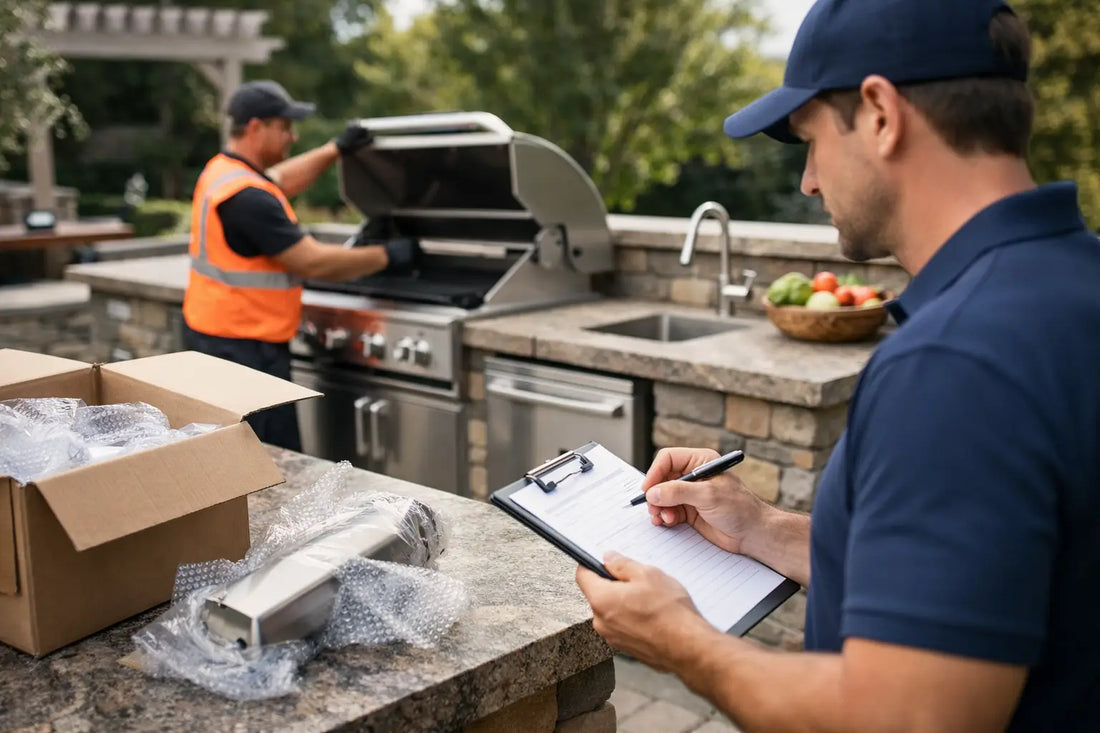 Outdoor Kitchen Delivery Inspection Checklist