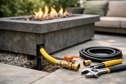 How to Plan Fire Table Gas Line Right