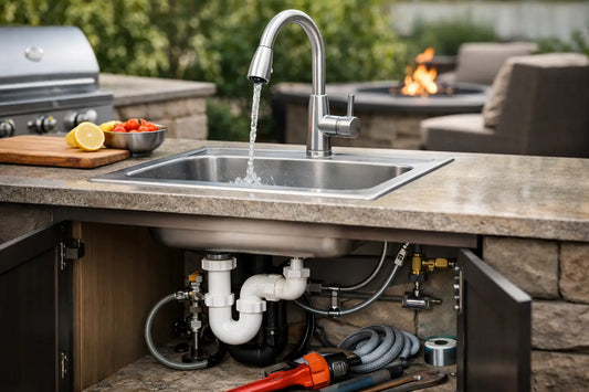 Outdoor Kitchen Sink Plumbing Requirements Guide