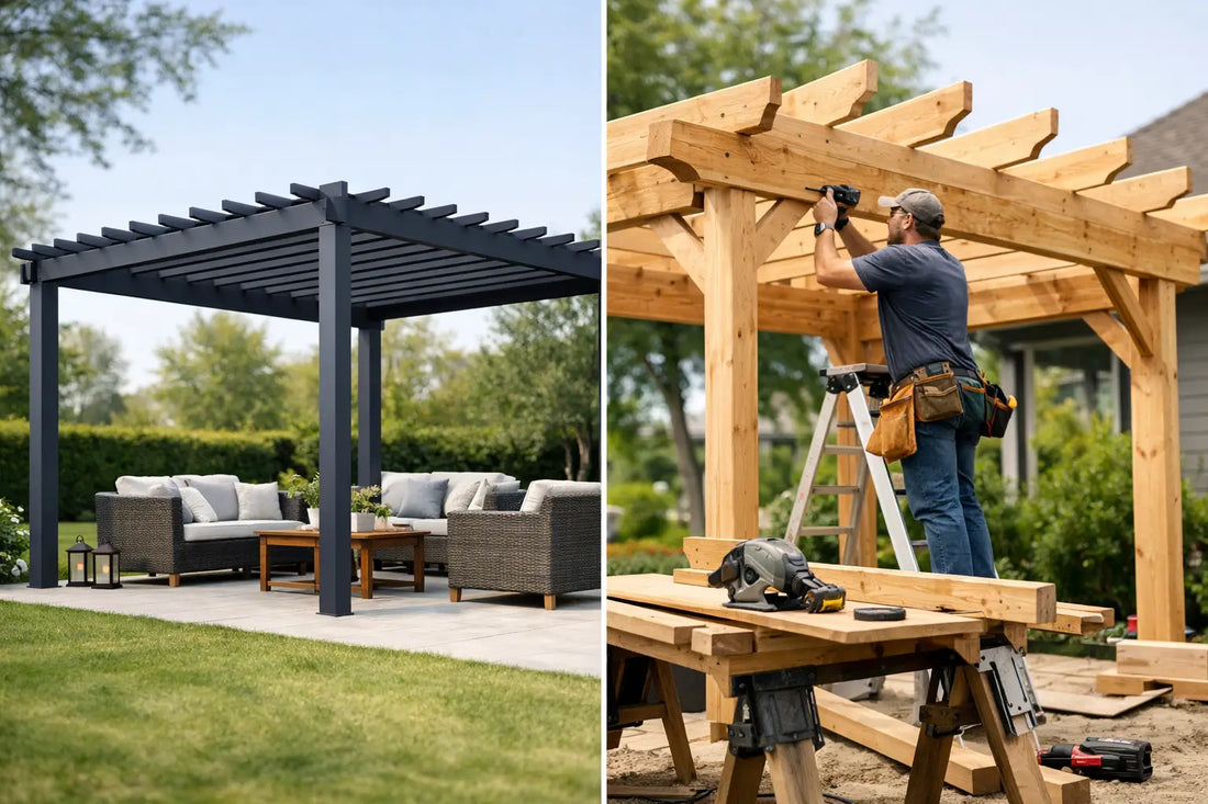 Pergola Kits vs Custom Builds - Which Fits?