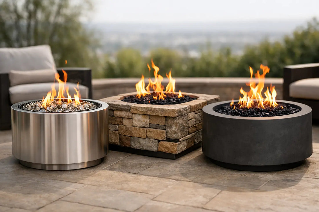 How to Choose a Luxury Fire Pit Finish