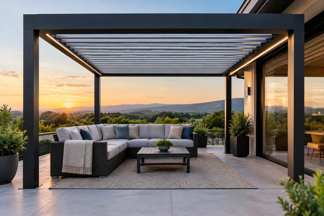 Pergola Roof Options Guide for Elevated Patios