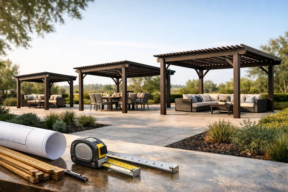 How to Choose Pergola Size for Patio