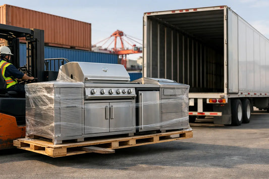 How Does Freight Shipping Work for Outdoor Kitchens?