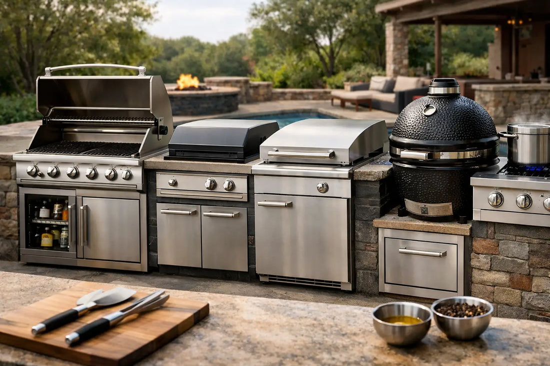 Outdoor Kitchen Appliance Package Comparison