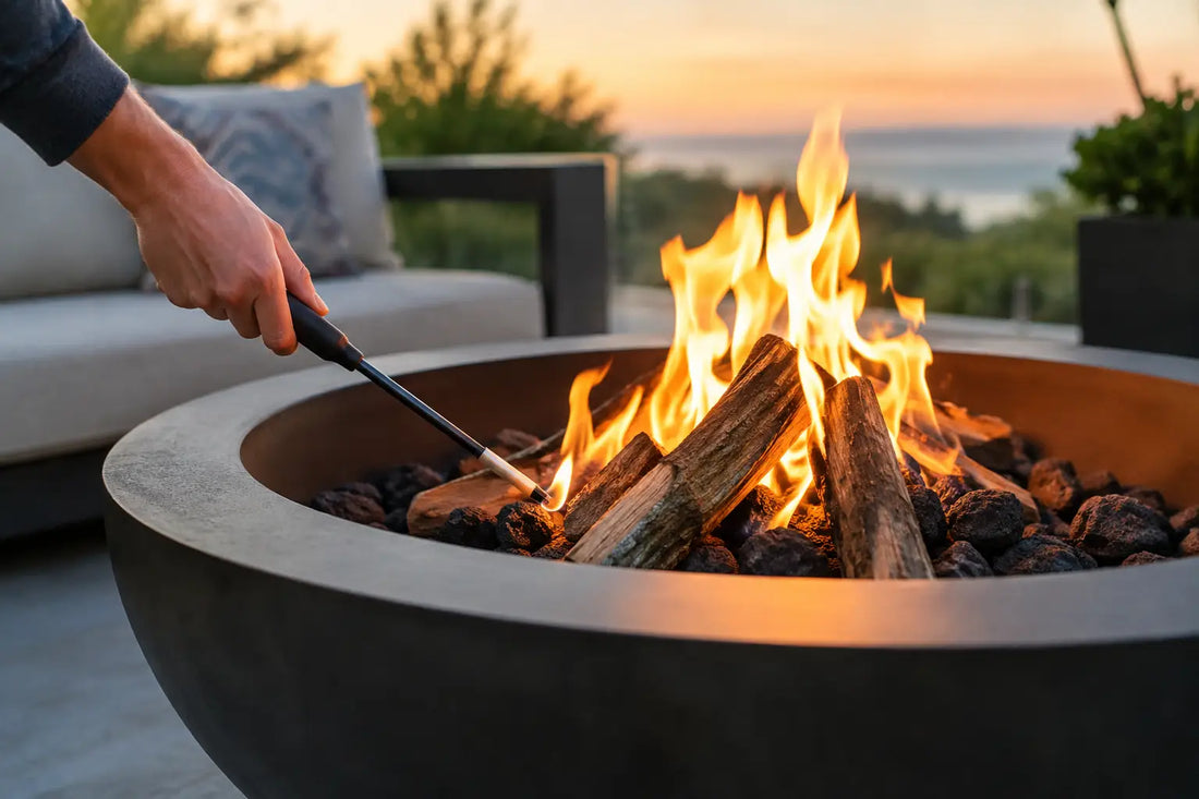 Fire Pit Ignition for Elevated Evenings