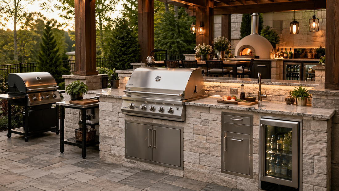 Outdoor Kitchen Appliances by Budget ($3K–$25K+)