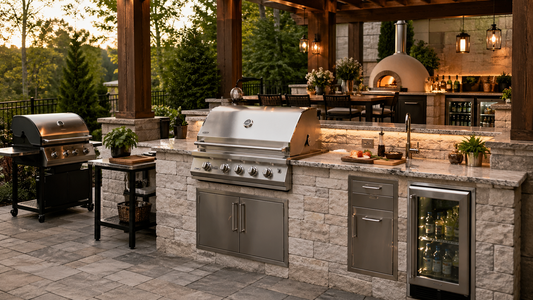 Outdoor Kitchen Appliances by Budget ($3K–$25K+)