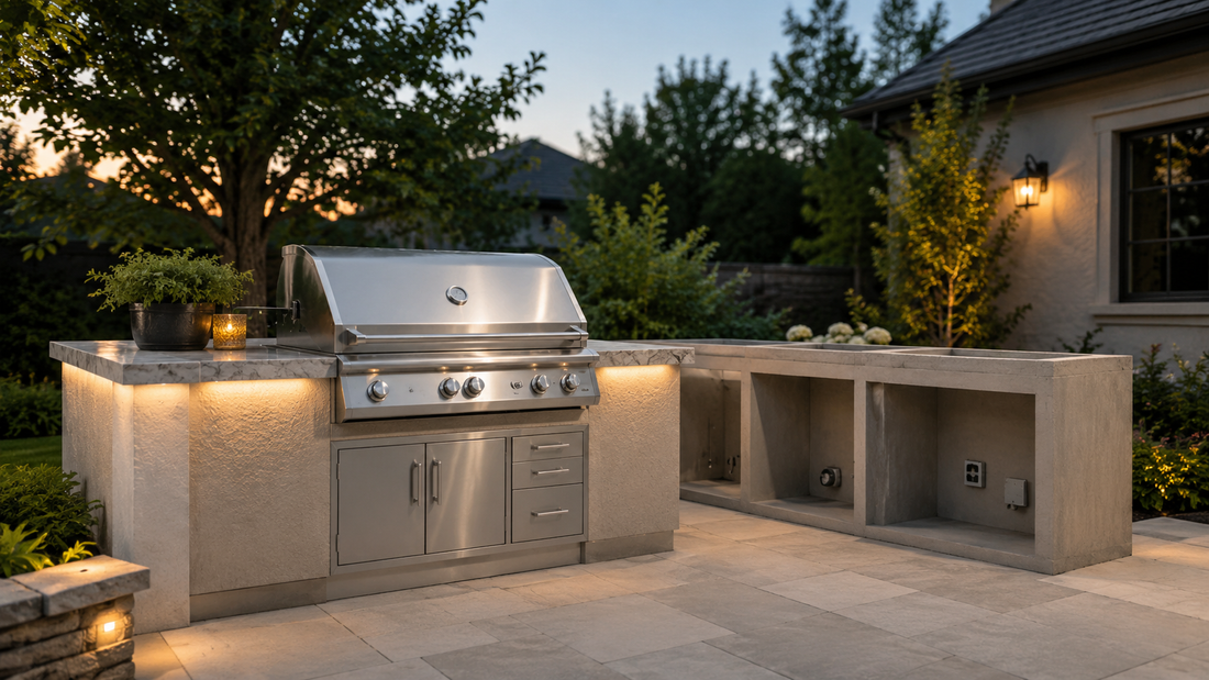 Building an Outdoor Kitchen in Phases: A Guide