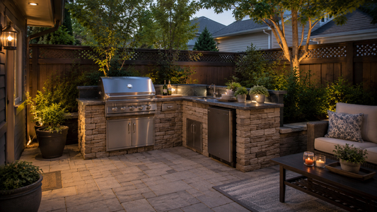 Outdoor Kitchen Layout Ideas for Small Backyards
