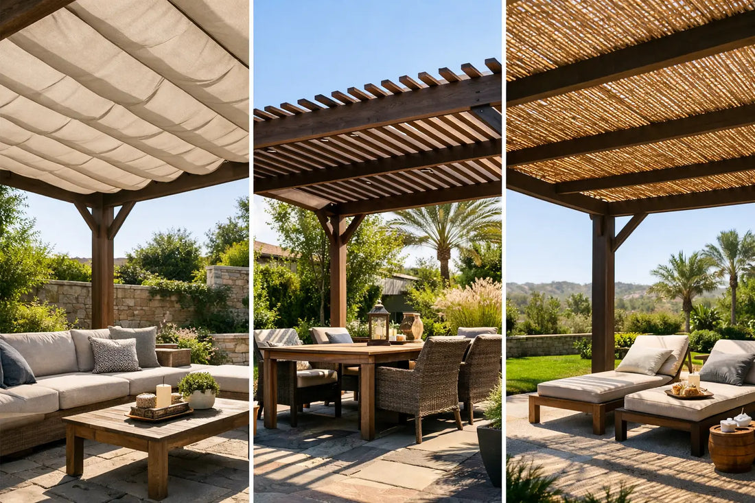 Best Pergola Shade Options for Patio Spaces
