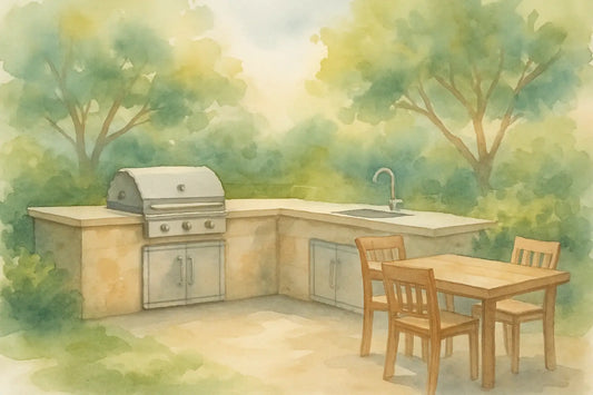 Outdoor Kitchen Layout That Feels Effortless