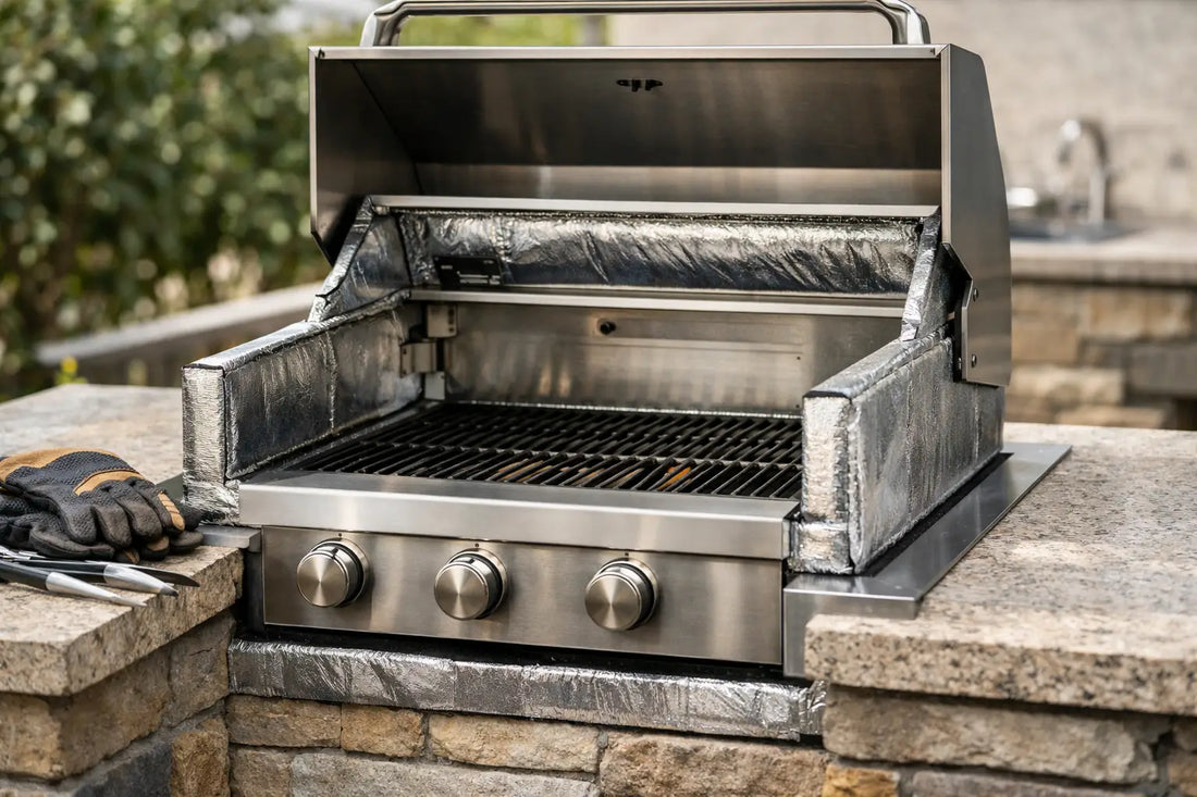 Built-In Grill Insulation Jacket Guide for Safety