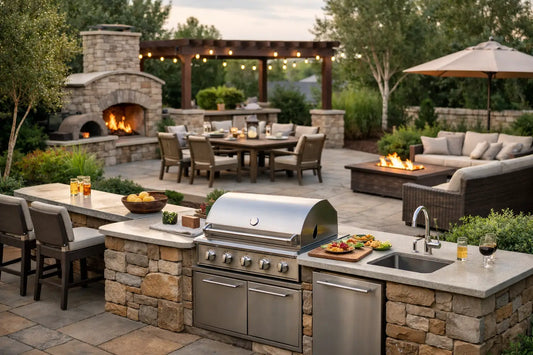 Backyard Makeover With Outdoor Kitchen Ideas