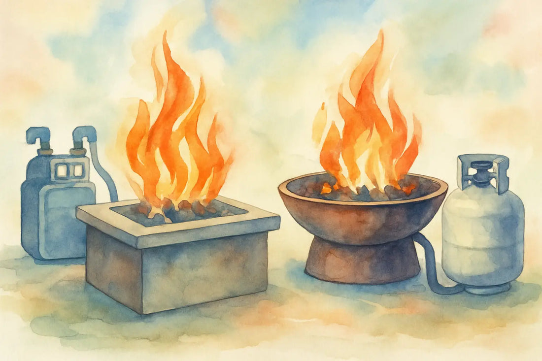 Natural Gas vs Propane Fire Pit: Which Wins?