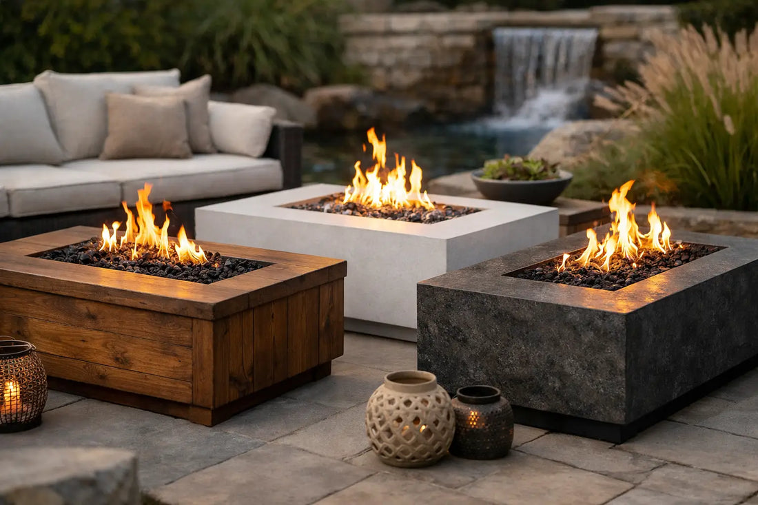 Best Fire Table Finishes for Outdoor Spaces