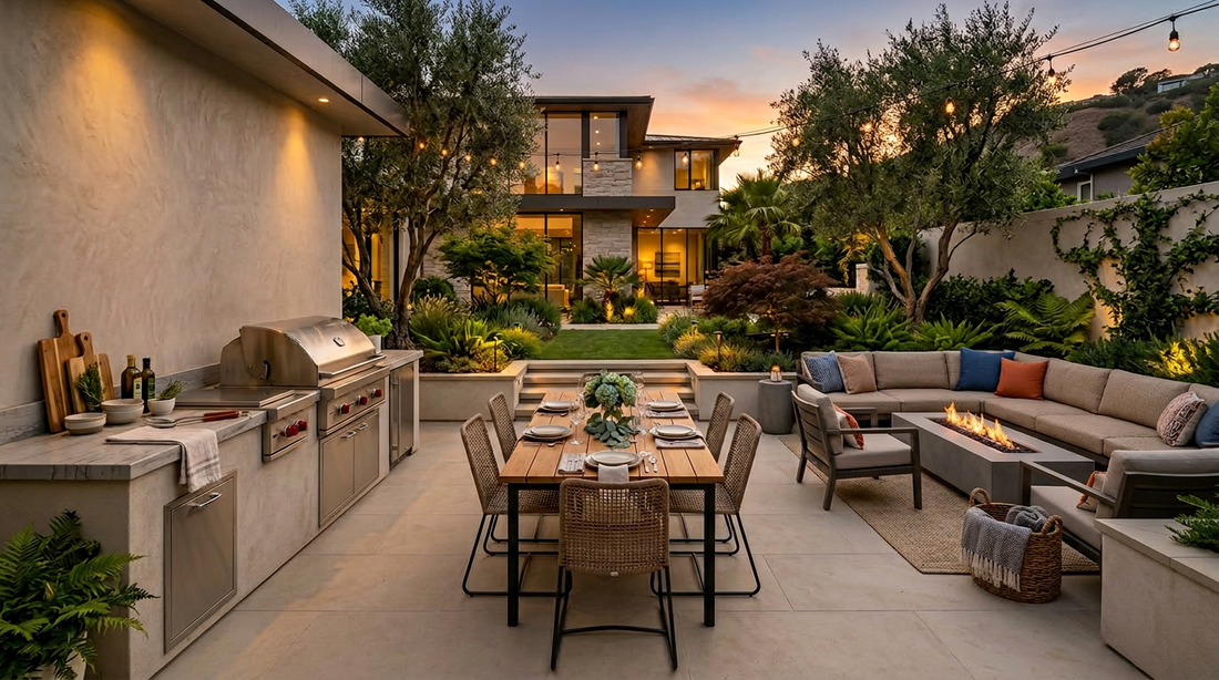 Ideal Backyard Layout for Entertaining