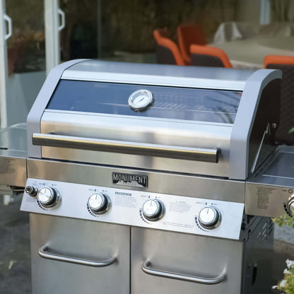Monument Grills 35633 Stainless Infrared Propane Gas Grill