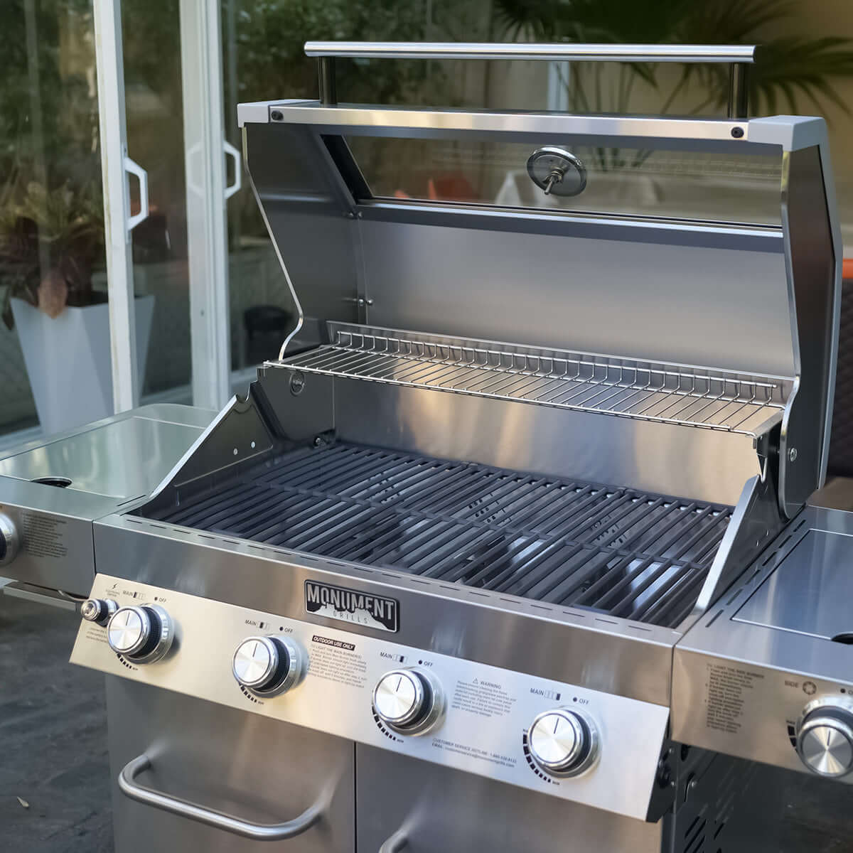 Monument Grills 35633 Stainless Infrared Propane Gas Grill