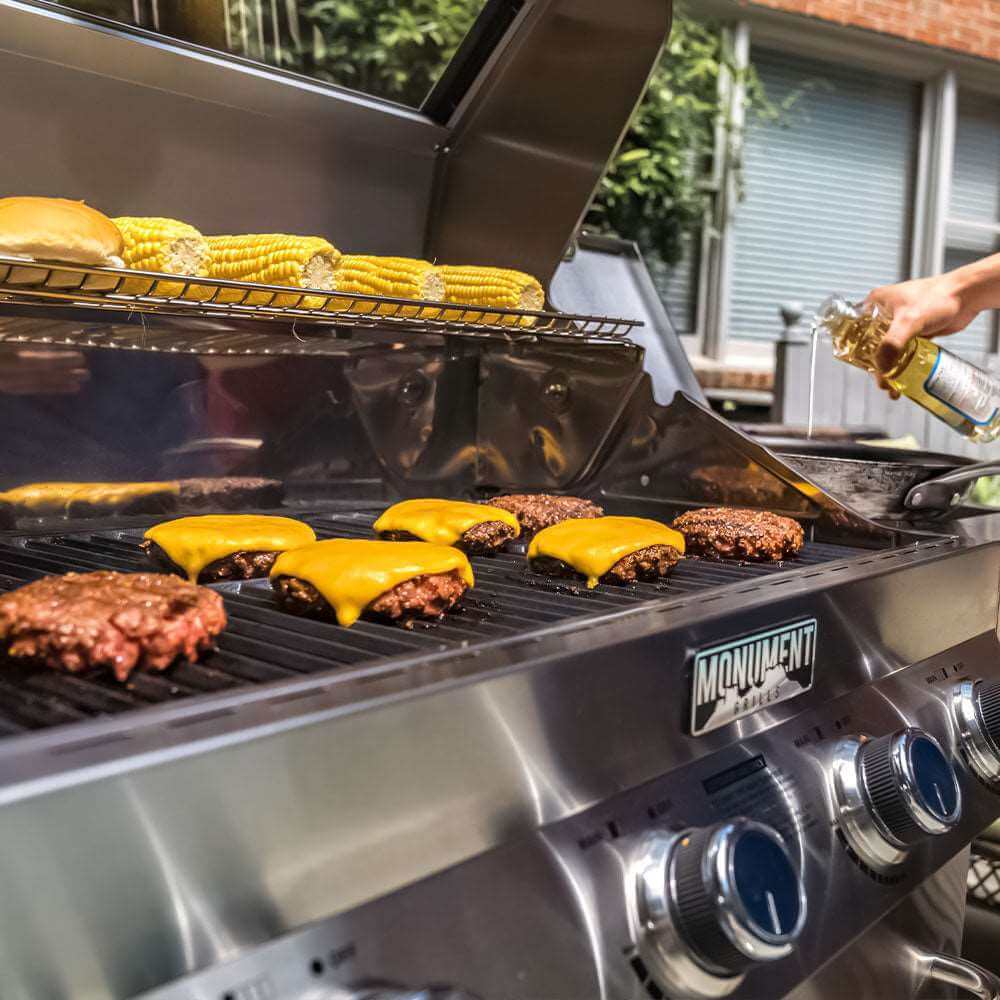 Monument Grills 35633 Stainless Infrared Propane Gas Grill