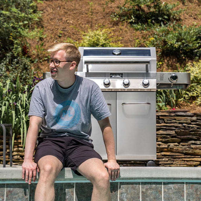 Monument Grills 35633 Stainless Infrared Propane Gas Grill