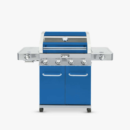 Monument Grills 35633B Matte Blue Infrared Propane Gas Grill