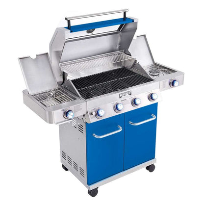 Monument Grills 35633B Matte Blue Infrared Propane Gas Grill