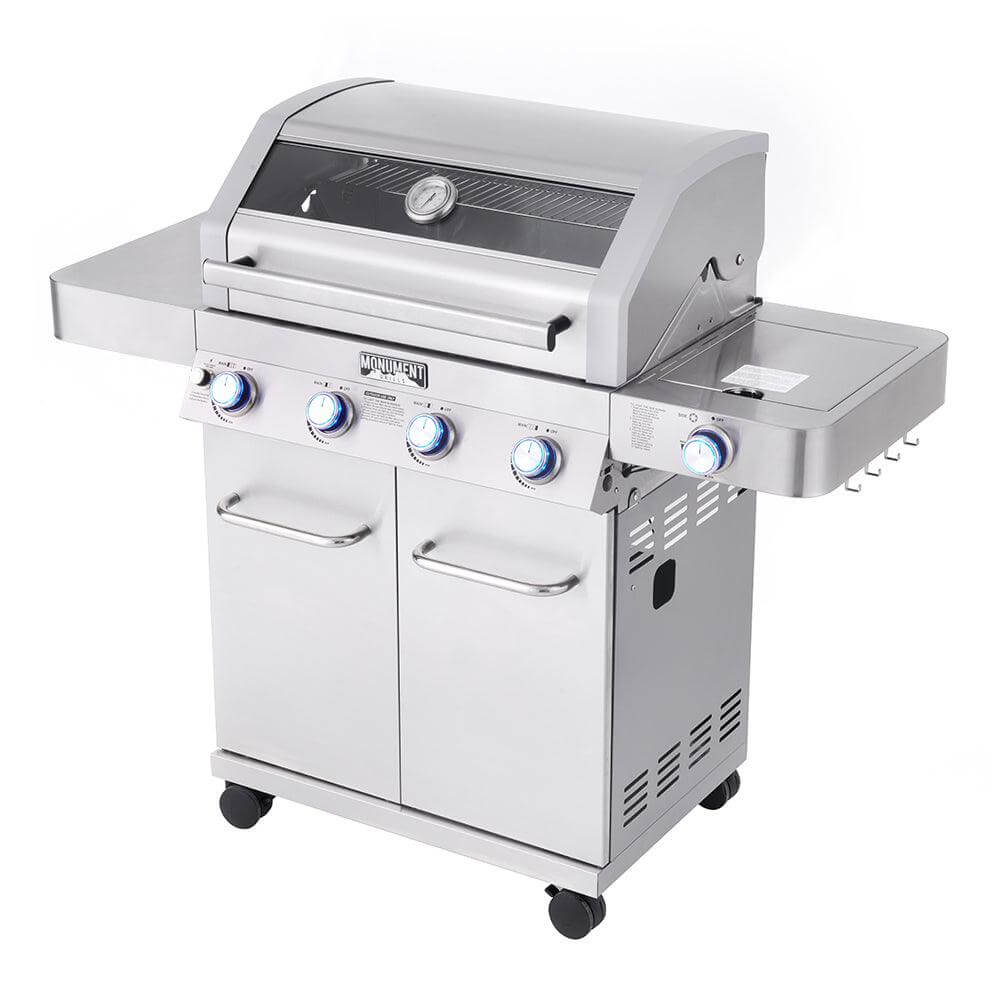 Monument Grills 41847NG Stainless Natural/Propane Gas Grill