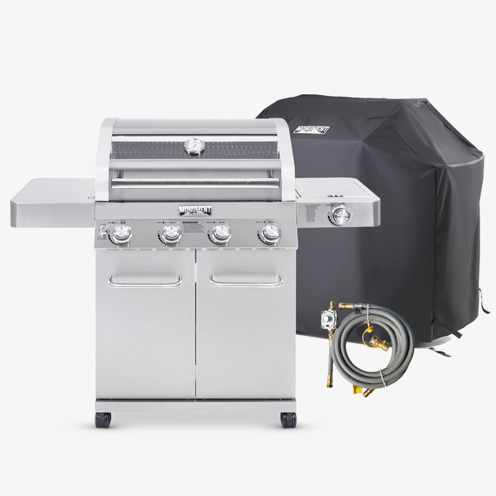 Monument Grills 41847NG Stainless Natural/Propane Gas Grill