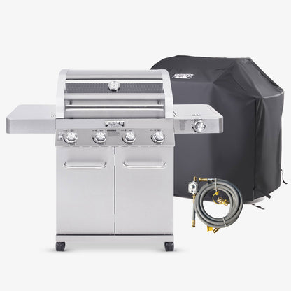 Monument Grills 41847NG Stainless Natural/Propane Gas Grill