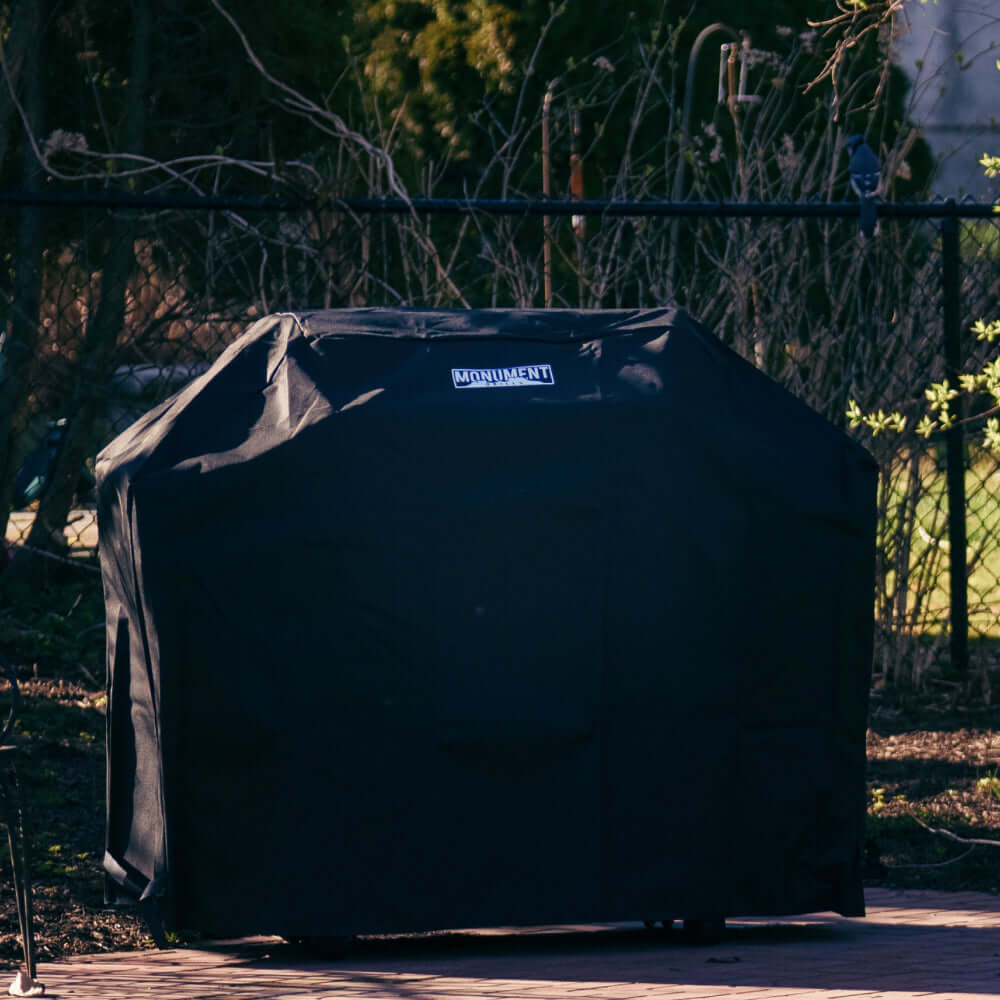 Monument Grills 77352 Full Stainless Propane Gas Grill with Free Rotisserie Kit