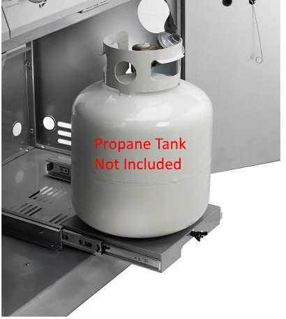 Monument Grills 77352 Full Stainless Propane Gas Grill with Free Rotisserie Kit