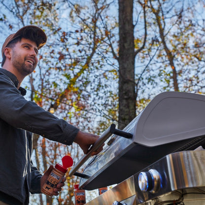 Monument Grills 77352 Full Stainless Propane Gas Grill with Free Rotisserie Kit