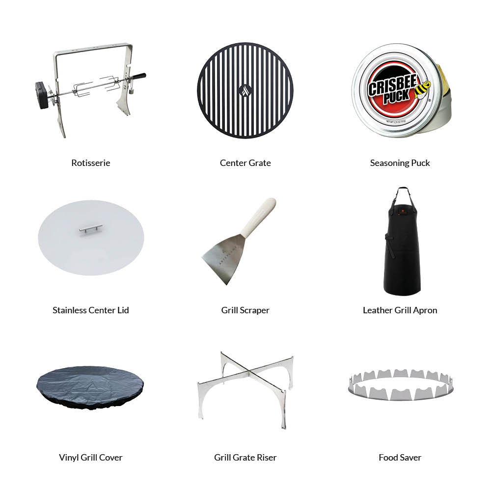 Arteflame ONE30 — 30″ One Series Flat-Top Charcoal Grill & Fire Bowl