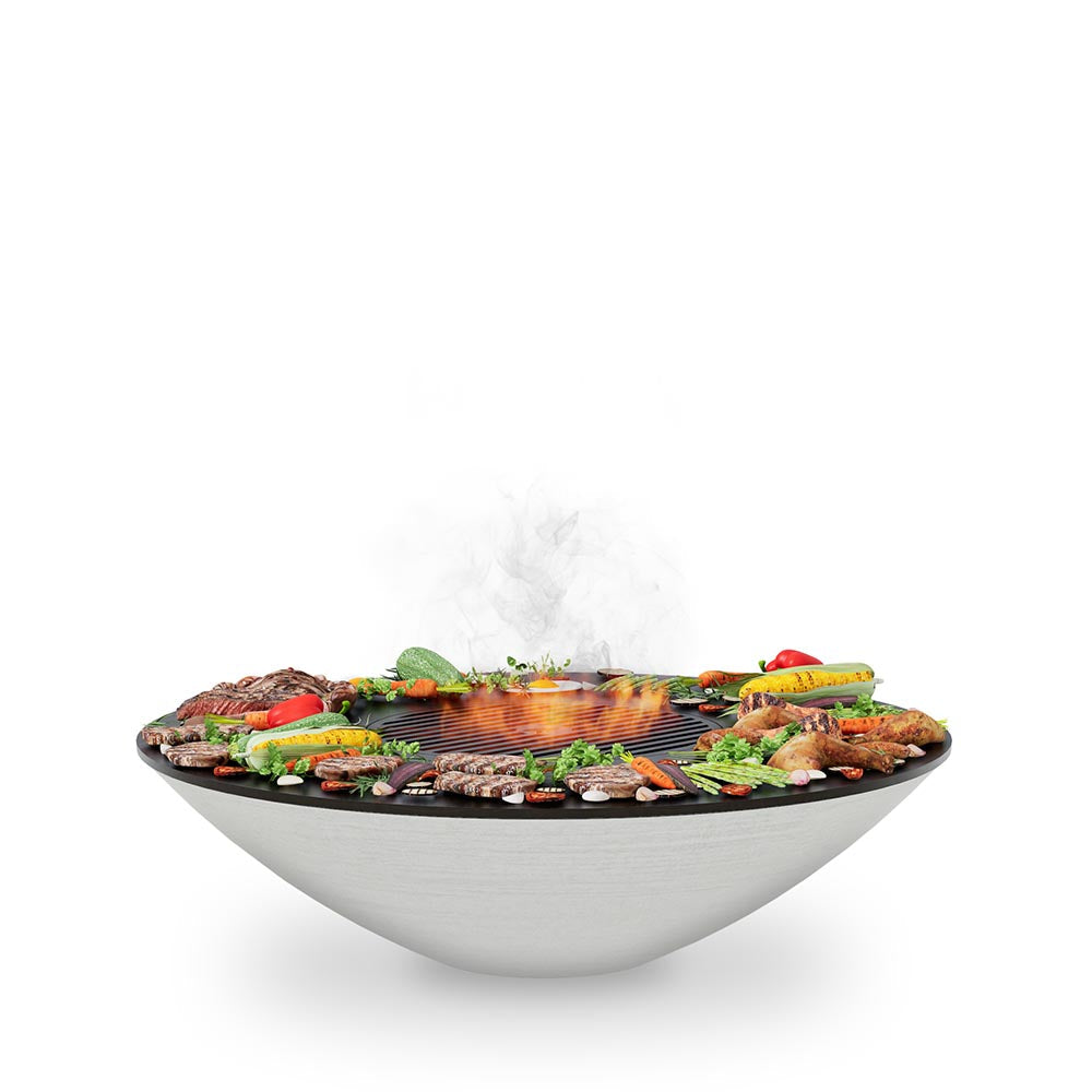 Arteflame XXL 40" Platinum Edition Fire Pit With Cooktop