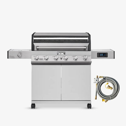 Monument Grills Denali 605 Stainless Smart Tech Natural/Propane Gas Grill