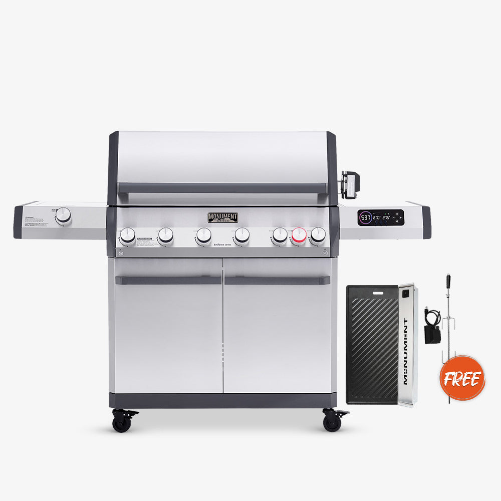 Monument Grills Eminence 605 Master Power Stainless Natural/Propane Gas Grill