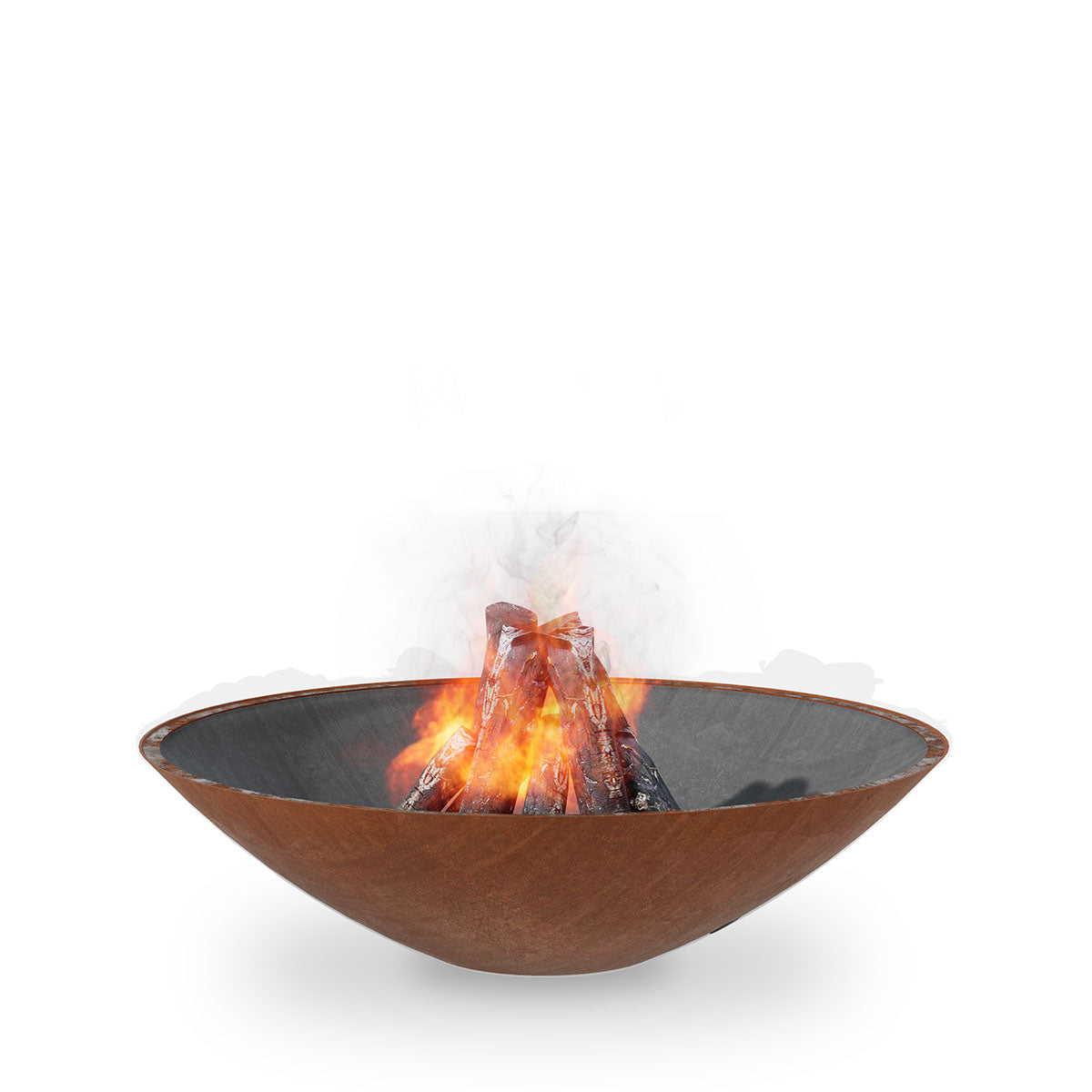 Arteflame Classic 40″ CORTEN Fire Pit — Bowl Only (Short/Euro/Built-In)