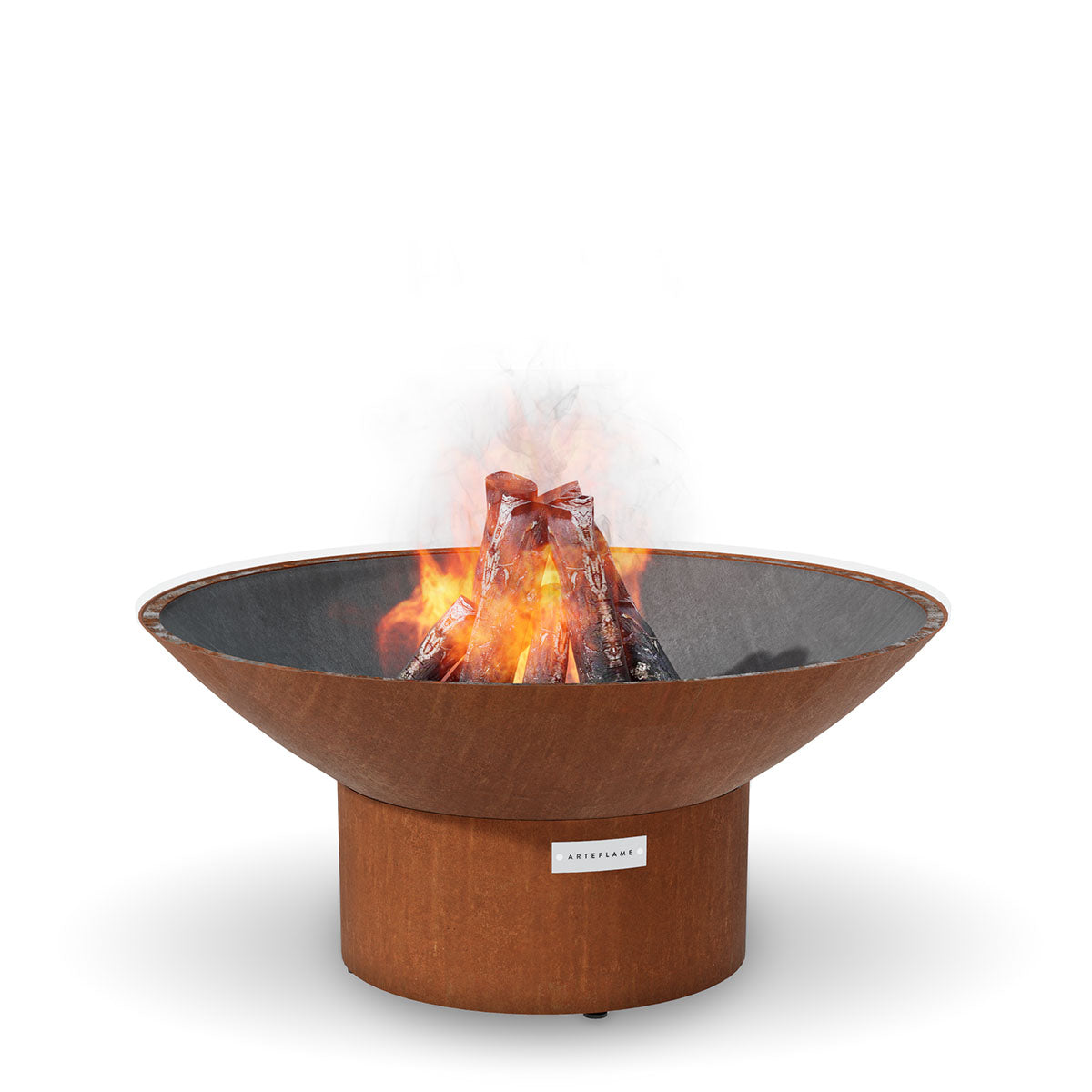 Arteflame Classic 40″ CORTEN Fire Pit — Bowl Only (Short/Euro/Built-In)
