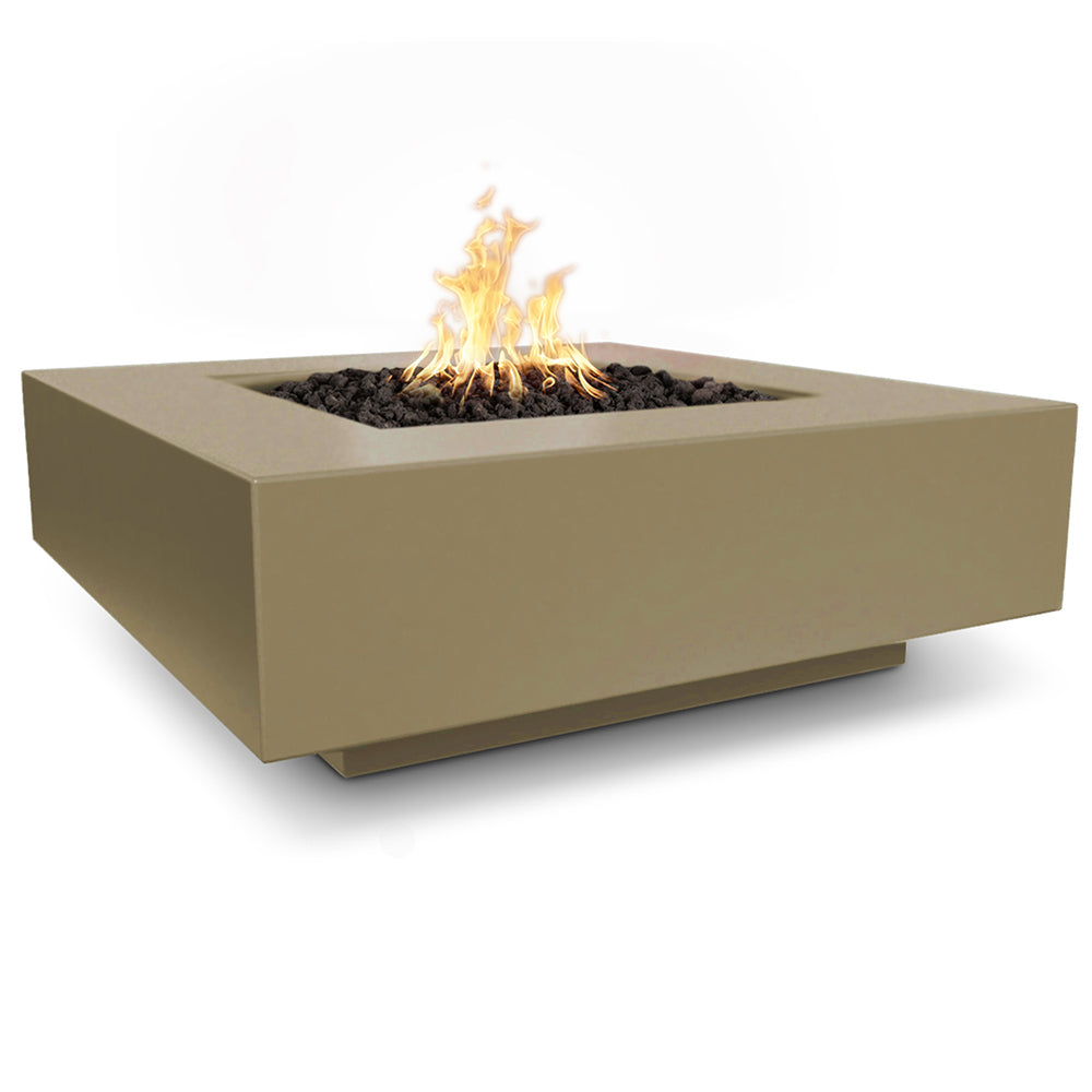 The Outdoor Plus TOP Fires Cabo Square Concrete Gas Fire Pit