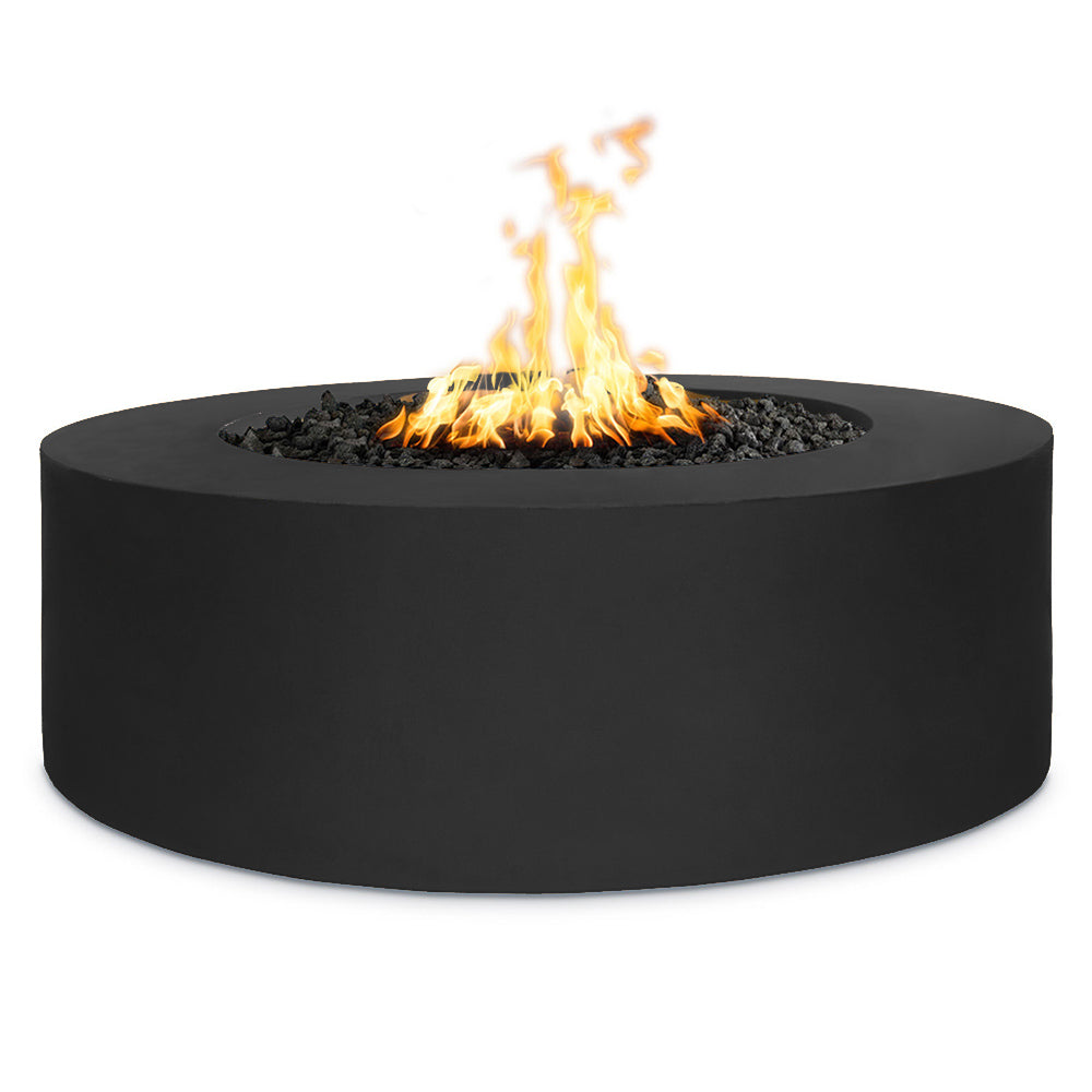 The Outdoor Plus TOP Fires 48x24 Round Steel Gas Fire Pit