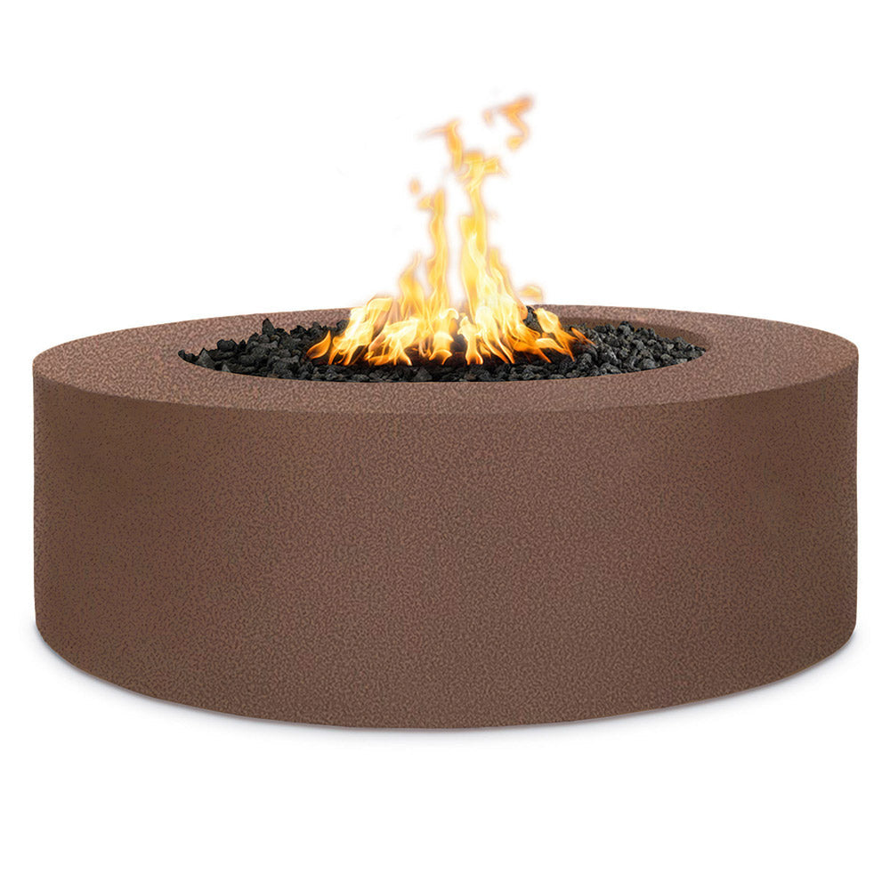 The Outdoor Plus TOP Fires 48x24 Round Steel Gas Fire Pit
