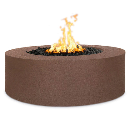 The Outdoor Plus TOP Fires 48x24 Round Steel Gas Fire Pit